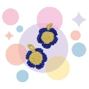 Flower bleu marine.webp